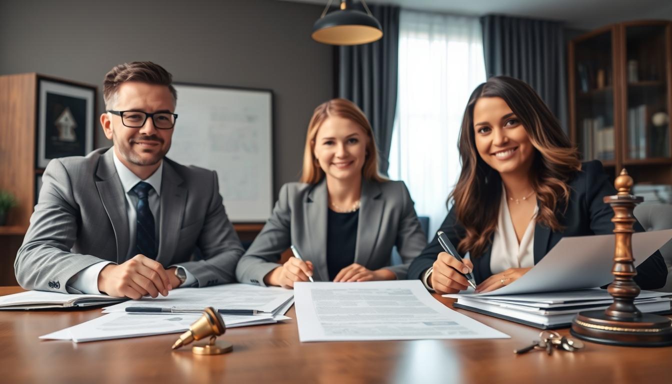 Coordination of closing documents and timelines for properties