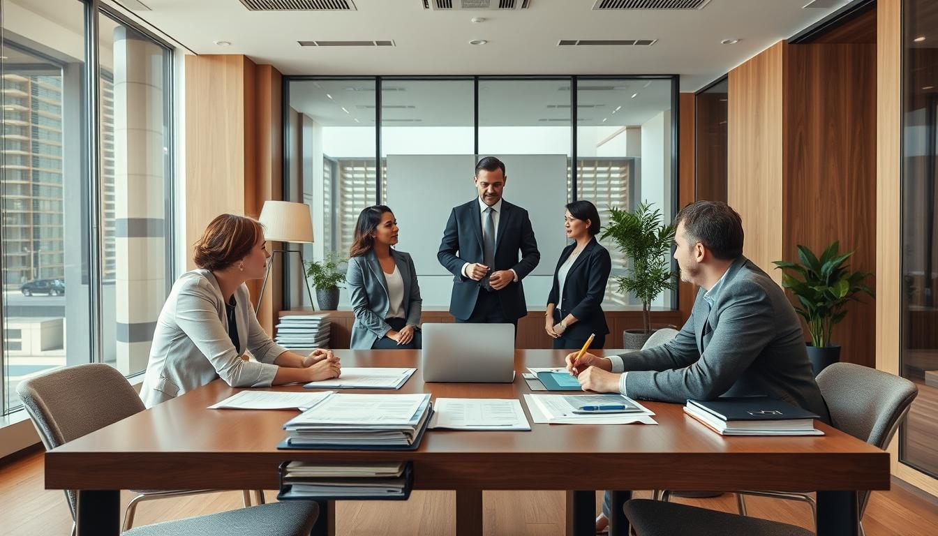 Business contract documents