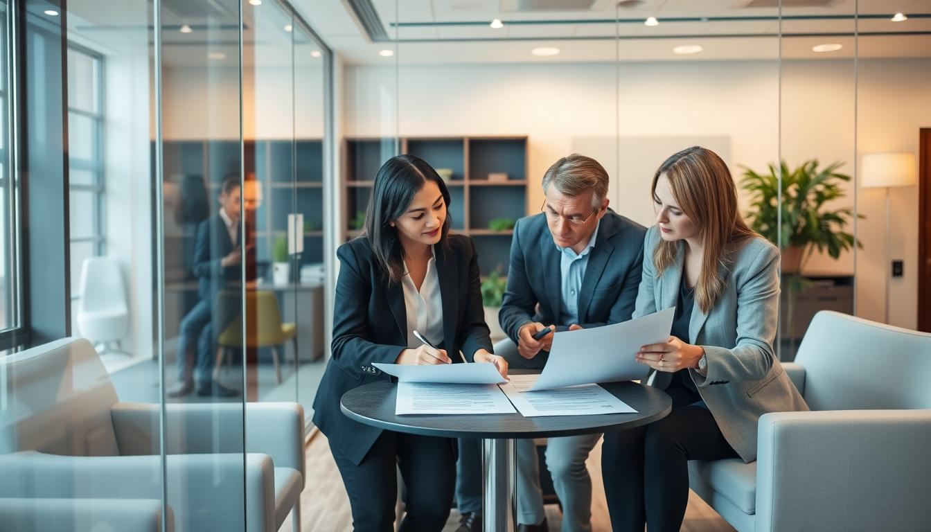 Property settlement documents and transfer review